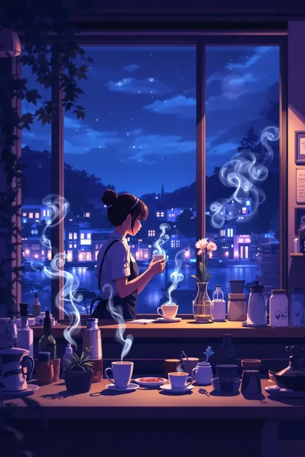 夜色咖啡馆 封面